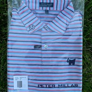 ⭐️Polo Shirt Scotty Bulldog  Rouge Performance Jersey - Navy  Scotty Cameron XL